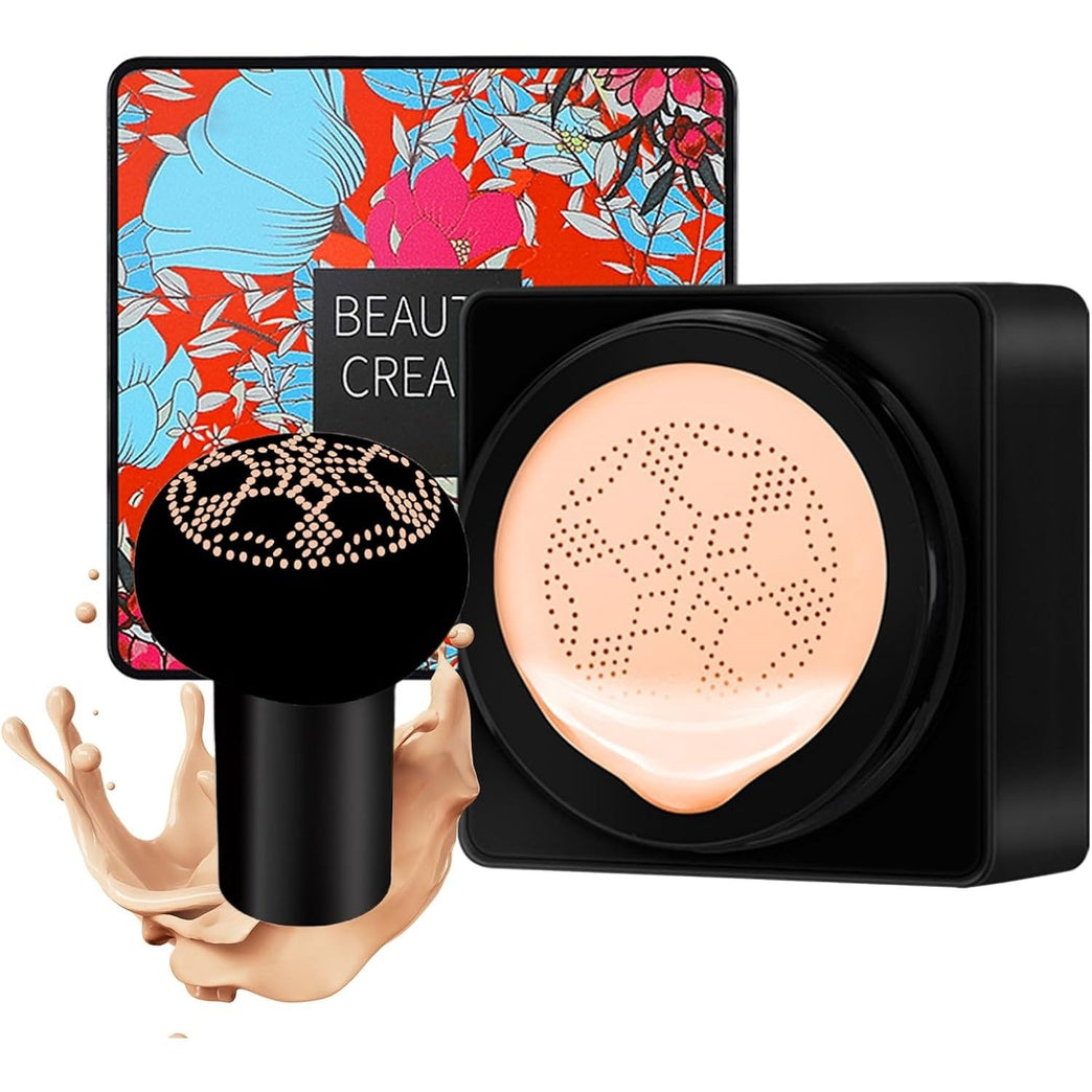 Soft Touch Mushroom Sponge CC & BB Cream Foundation with Natural Plant Extracts