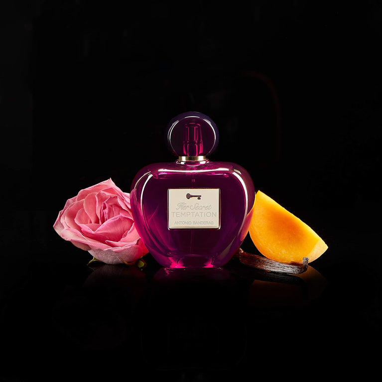 Antonio Banderas Her Secret Temptation Eau de Toilette for Women - Oriental and Sweet Notes - 50 ml