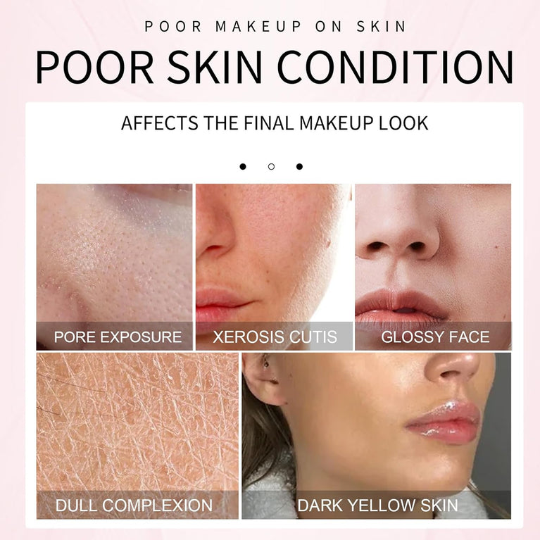 24-Hour Long-Lasting Makeup Primer with Deep Hydrating and Poreless Effect