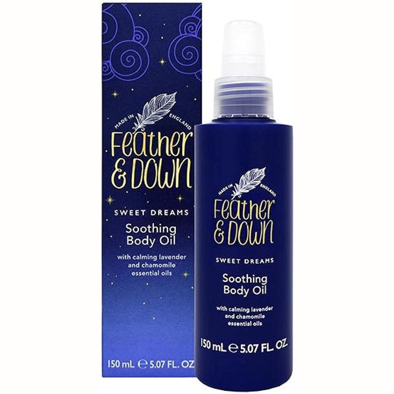 Feather & Down Sweet Dreams Soothing Body Oil with Lavender & Chamomile (150ml)