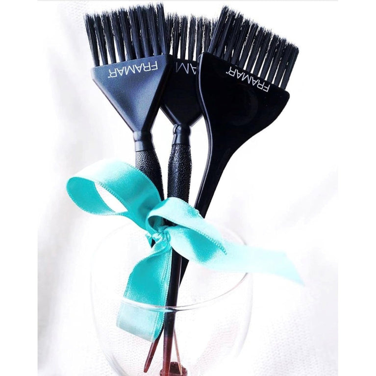 Framar Hair Dye Brush Set - 3 Pack Black