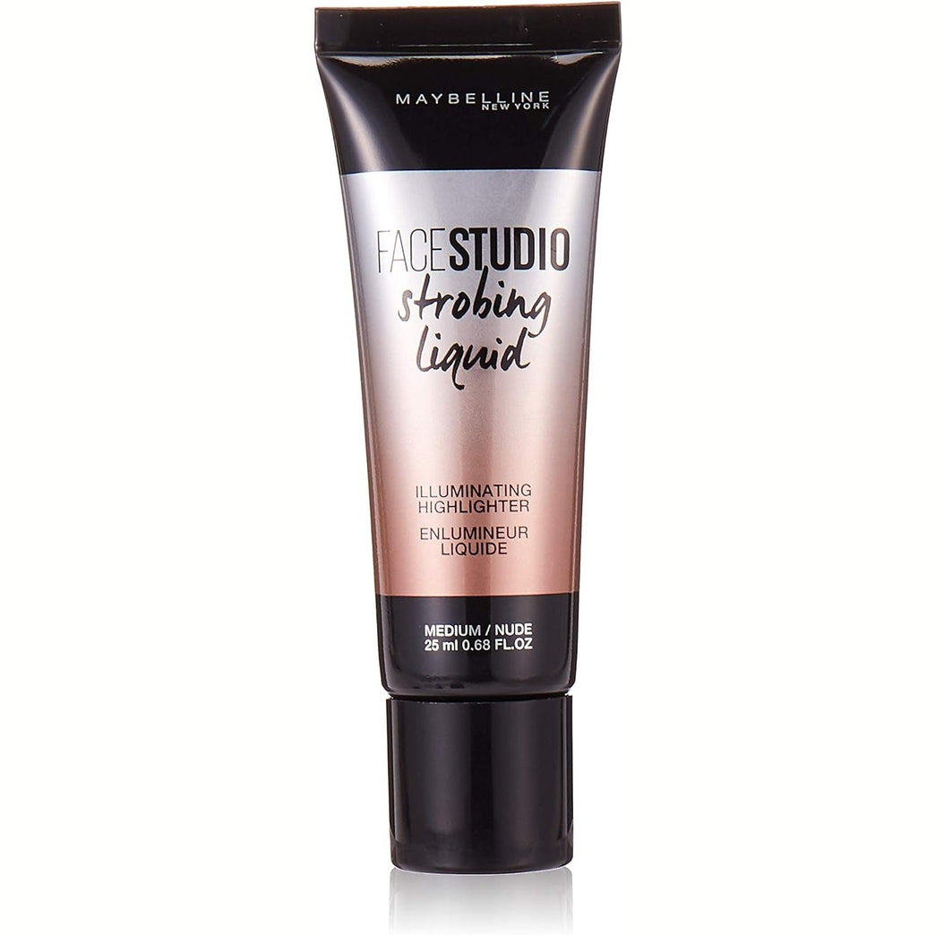 Maybelline Radiant Glow Highlighter - Master Strobing Liquid in 100 Medium Shade