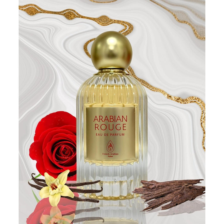 Arabian Rouge 540 100ml EDP Perfume Spray - Turkish Rose, Oud, Bulgarian Rose, Violet