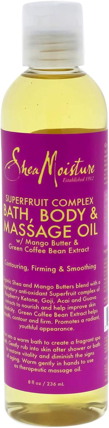 Shea Moisture Superfruit Complex Bath-Body & Massage Oil - 8 oz