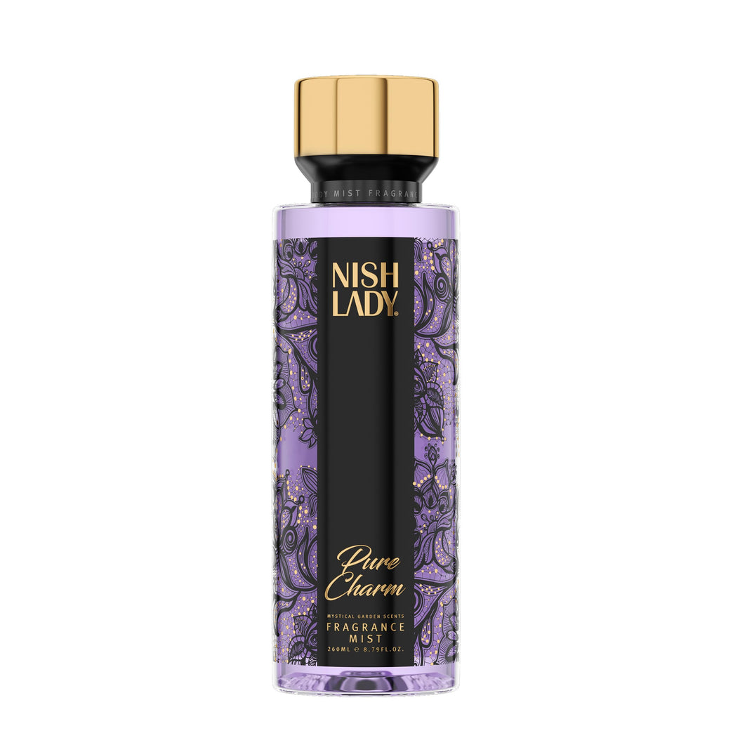 Nishlady Pure Charm Fragrance Body Spray for Women, 260 ml