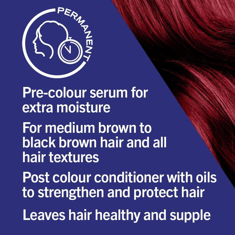 Red Cranberry Bliss Hair Dye with Keratin Plex to Nourish and Protect Hair