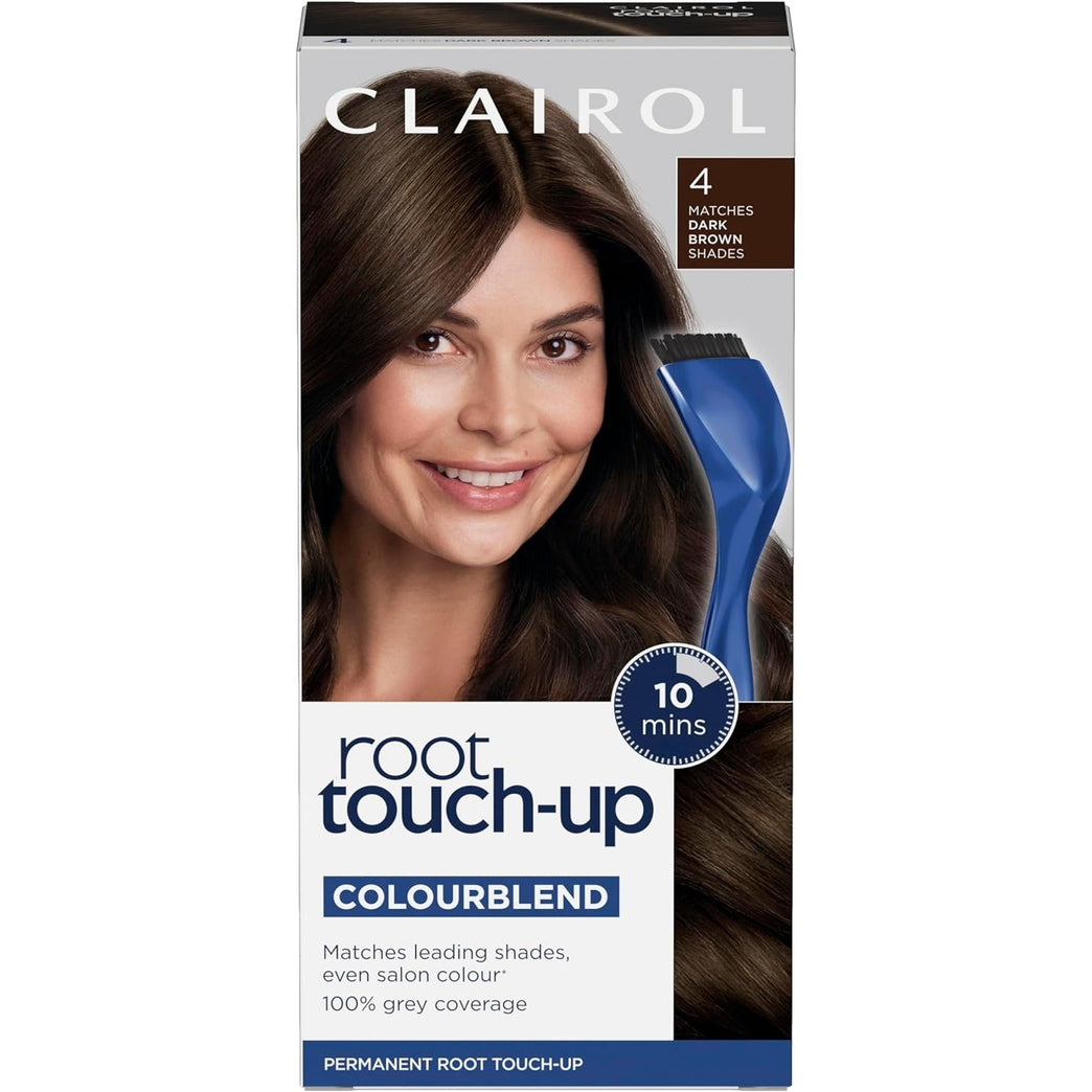 Clairol Root Touch-Up Hair Dye in 4 Dark Brown Shade