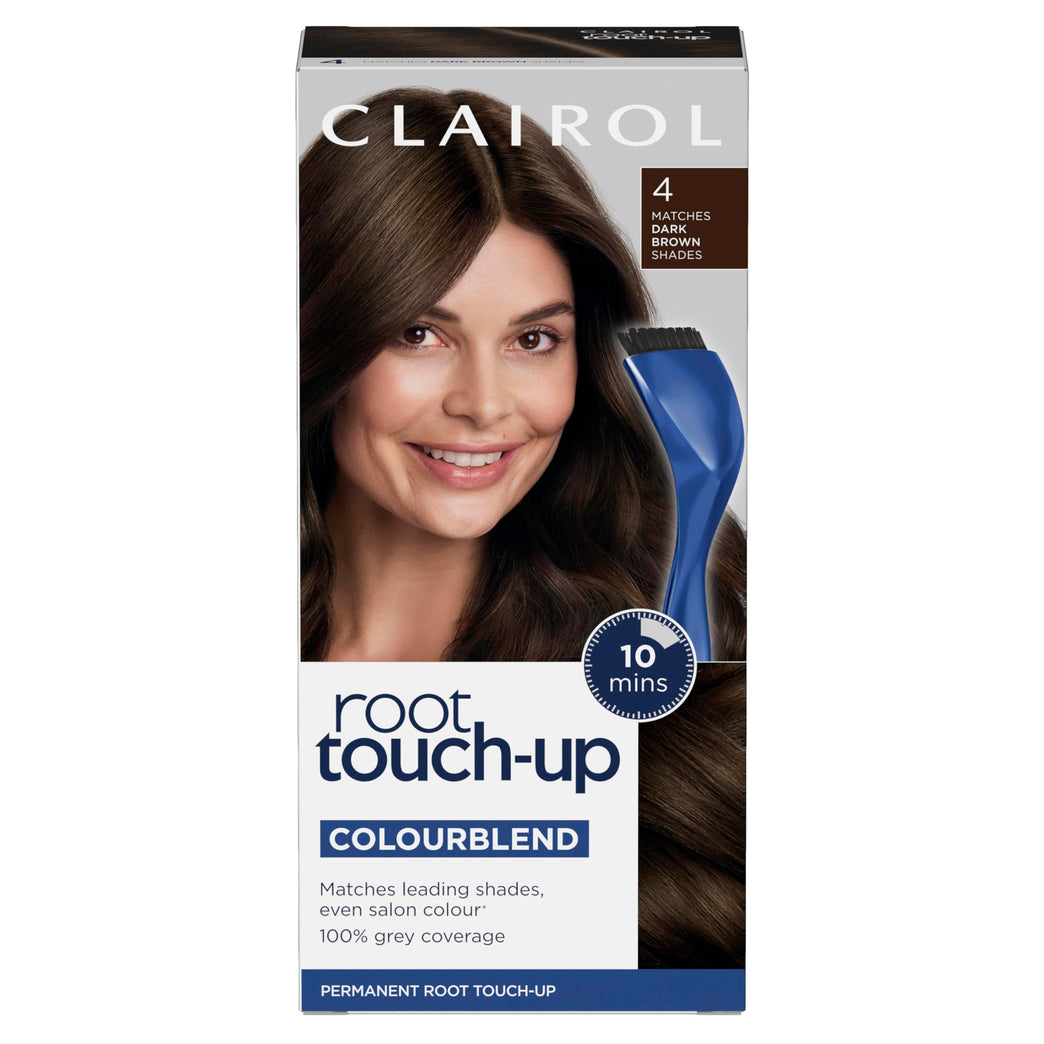 Clairol Root Touch-Up Hair Dye in 4 Dark Brown Shade