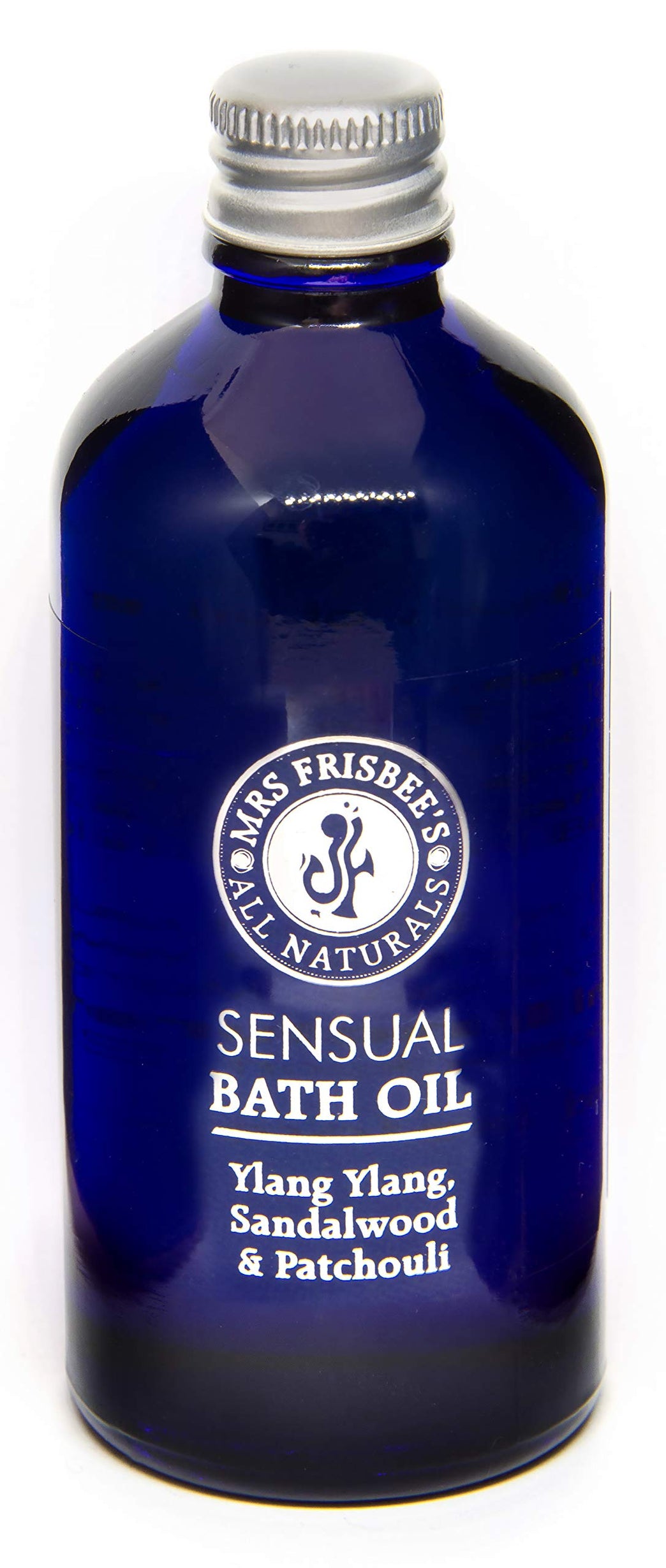 Sensual Aromatherapy Bath Oil with Sandalwood, Patchouli & Ylang Ylang - 100ml