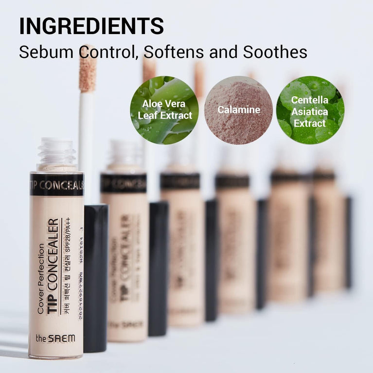 The SAEM Flawless Coverage Tip Concealer in Clear Beige