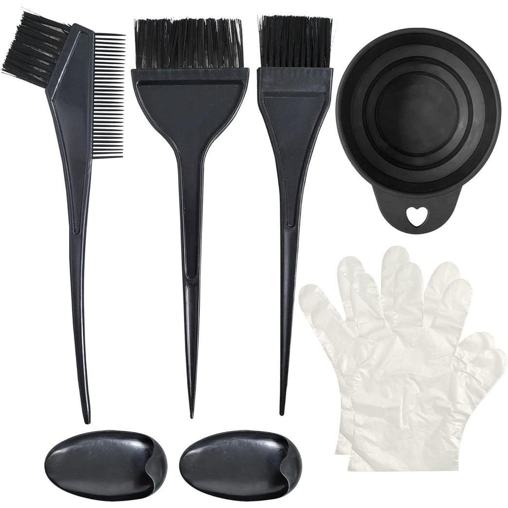 7-Piece Hair Coloring Bowl and Brush Set for Professional Results at Home