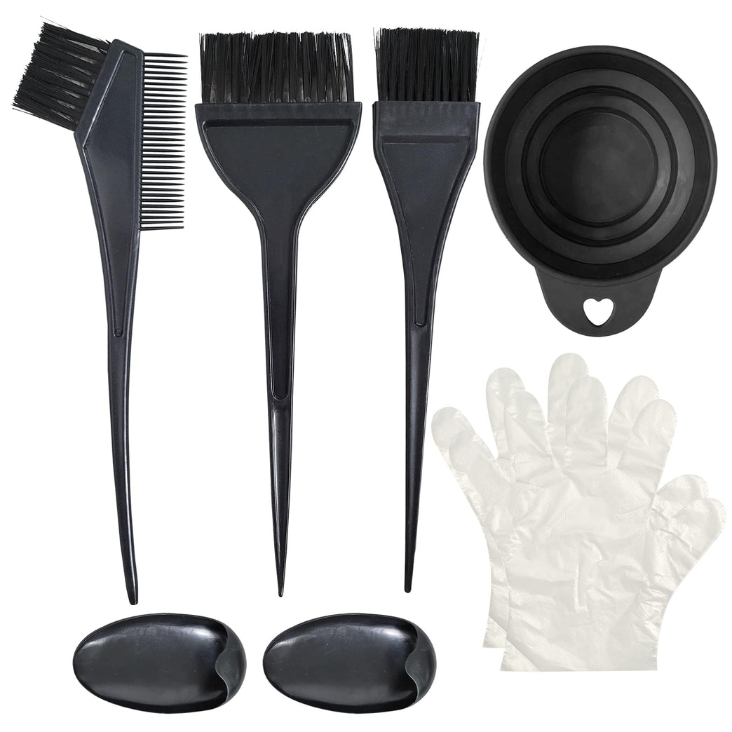 7-Piece Hair Coloring Bowl and Brush Set for Professional Results at Home