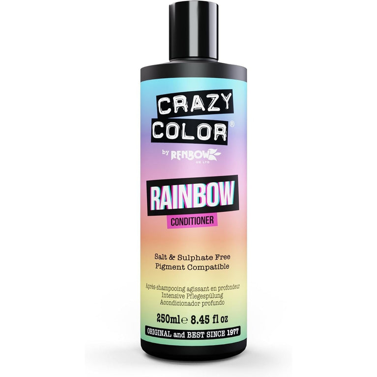 Rainbow Care Color Protecting Conditioner for Color-Treated Hair - Hydrating and Nourishing Formula with Essential Oils - 250ml