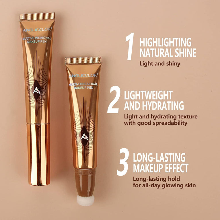 Anglicolor 3D Radiance Makeup Stick - Matte & Dewy Finish (01#Spotlight)