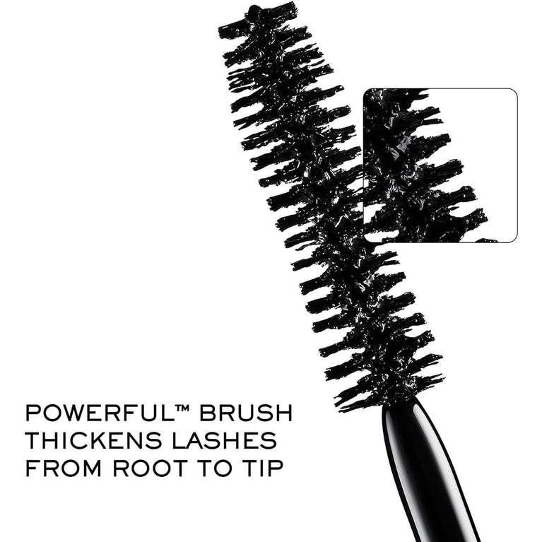 Lancôme Paris Hypnôse Noir Hypnotic Waterproof Mascara, Custom Volume Wear, 6ml 0.20 FL. OZ., Paired with Bronzing Powder Bronzer