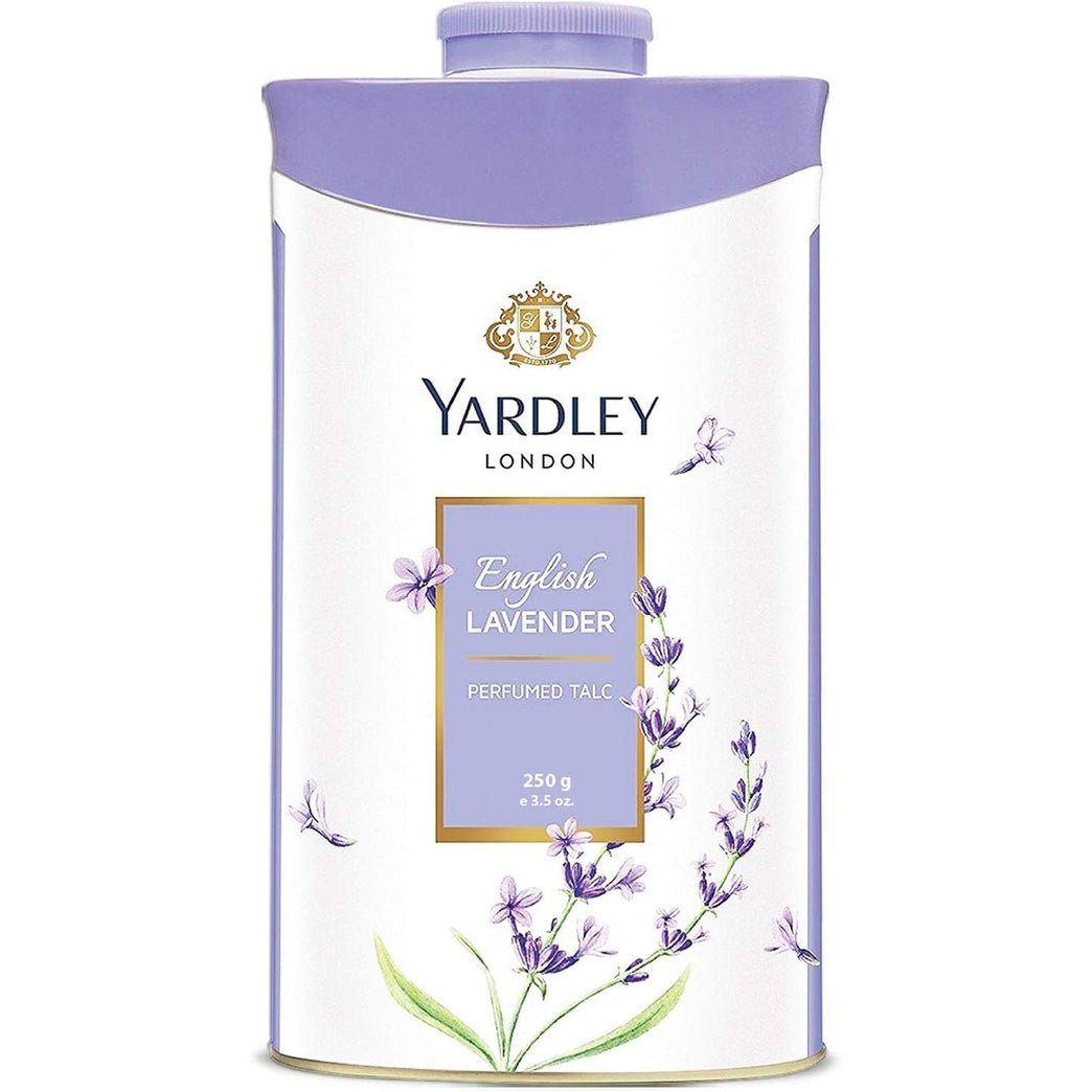 Yardley London English Lavender Scented Deodorizing Talcum Powder 100g