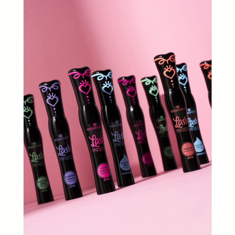 Sculpted Volume Lash Princess Mascara in Black – Vegan, Perfume & Alcohol-Free, Dramatic Volume Enhancer, 12 ml by essence