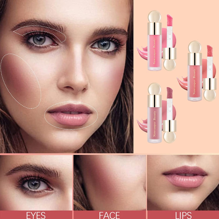 Effortless Radiance Liquid Blush #02: Waterproof, Multi-Functional & Long-Wearing