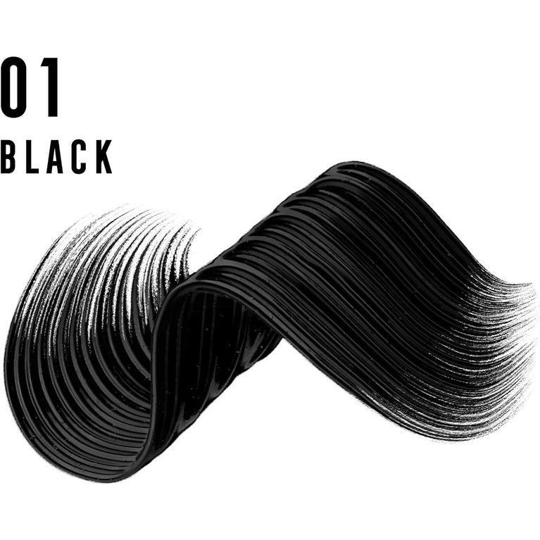 Max Factor Dramatic Volume 2000 Calorie Mascara in Black, 9 ml Single Pack - Suitable for Sensitive Eyes