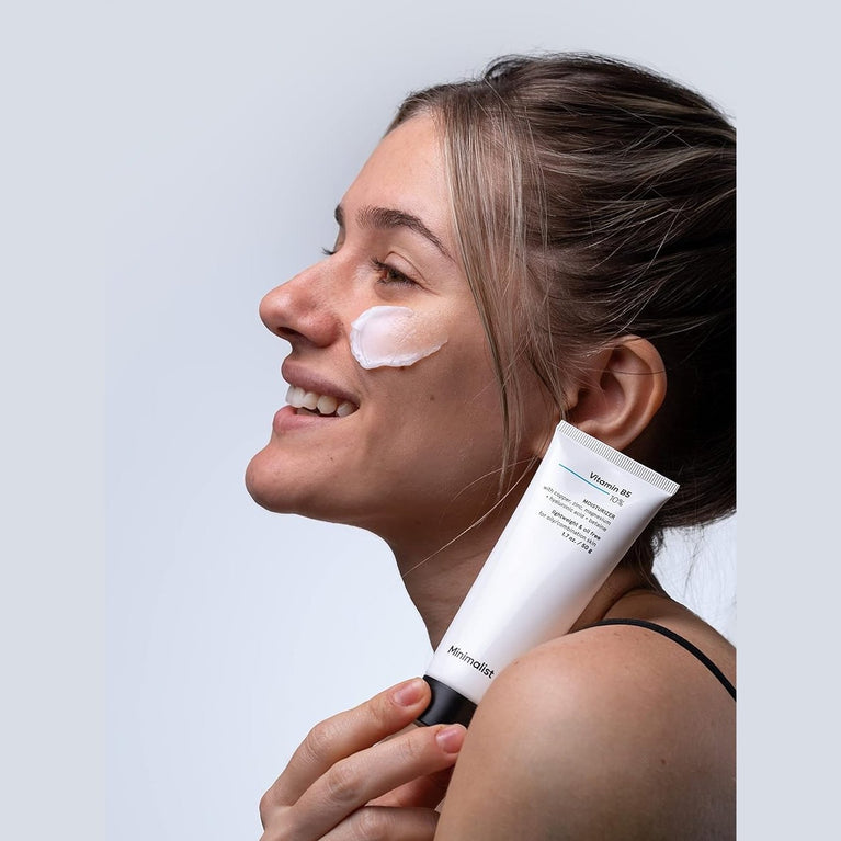 Lightweight Vitamin B5 Gel Moisturizer for Oily & Acne Prone Skin, 50g (1 Pack)