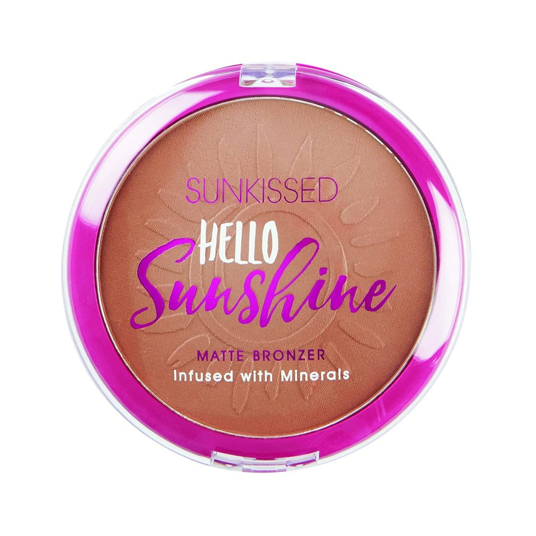 Sunkissed Hello Sunshine Matte Bronzer - Natural and Radiant Glow