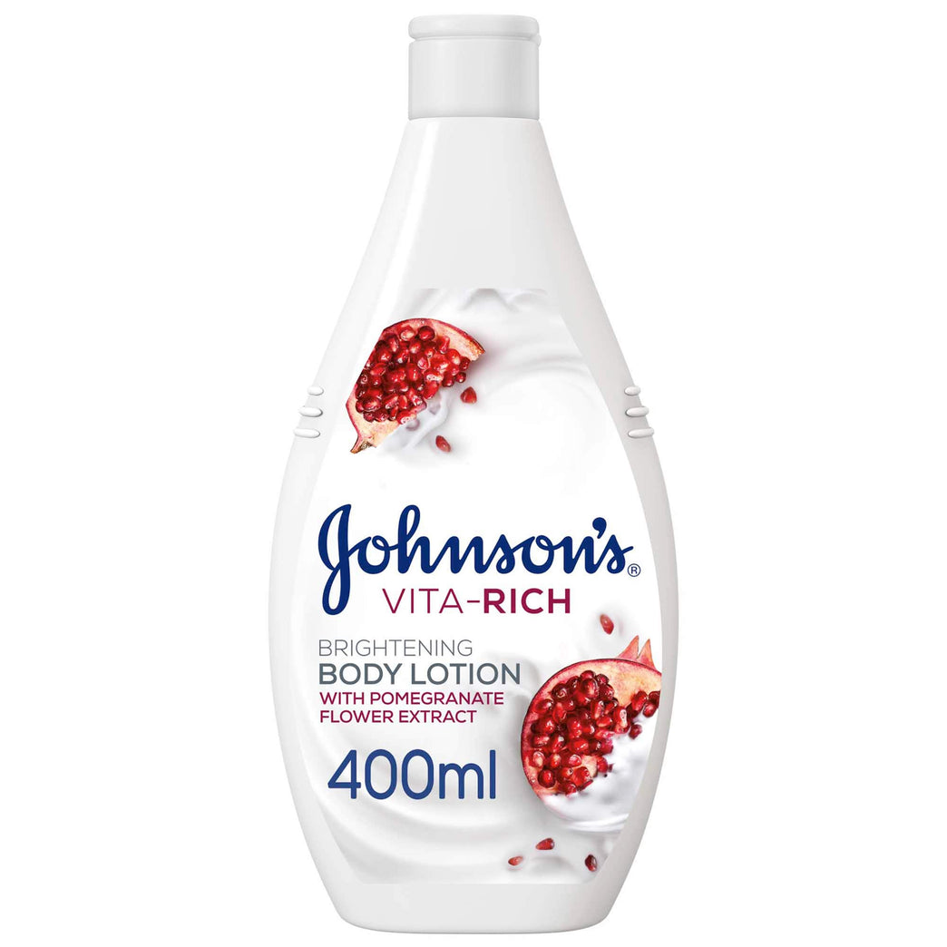Johnsons Adult Vita-Rich Brightening Pomegranate Body Lotion - 400 ml