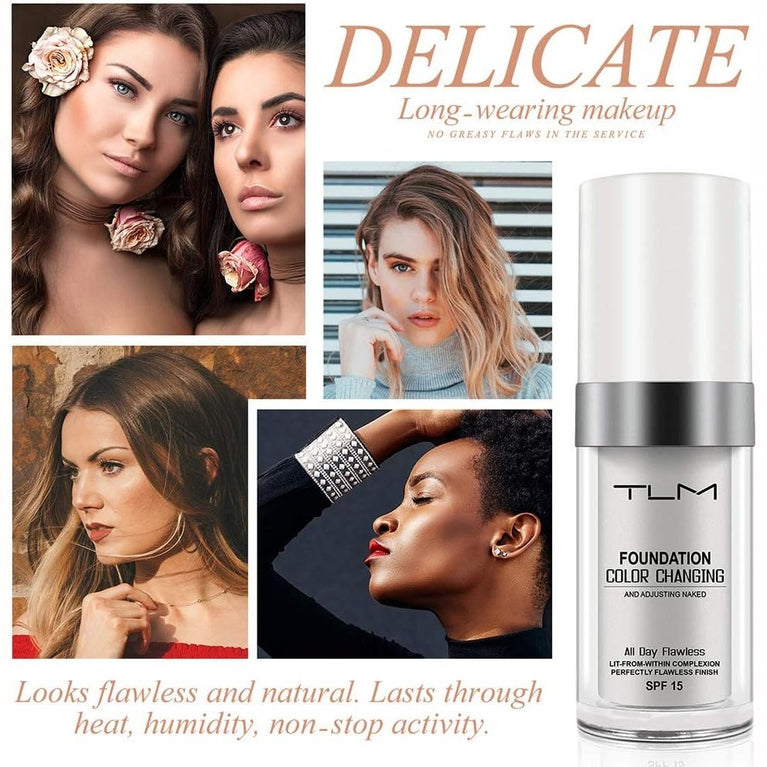 Revolutionary SPF 15 TLM Color Adapting Foundation Duo for Mature Skin - Twin Pack