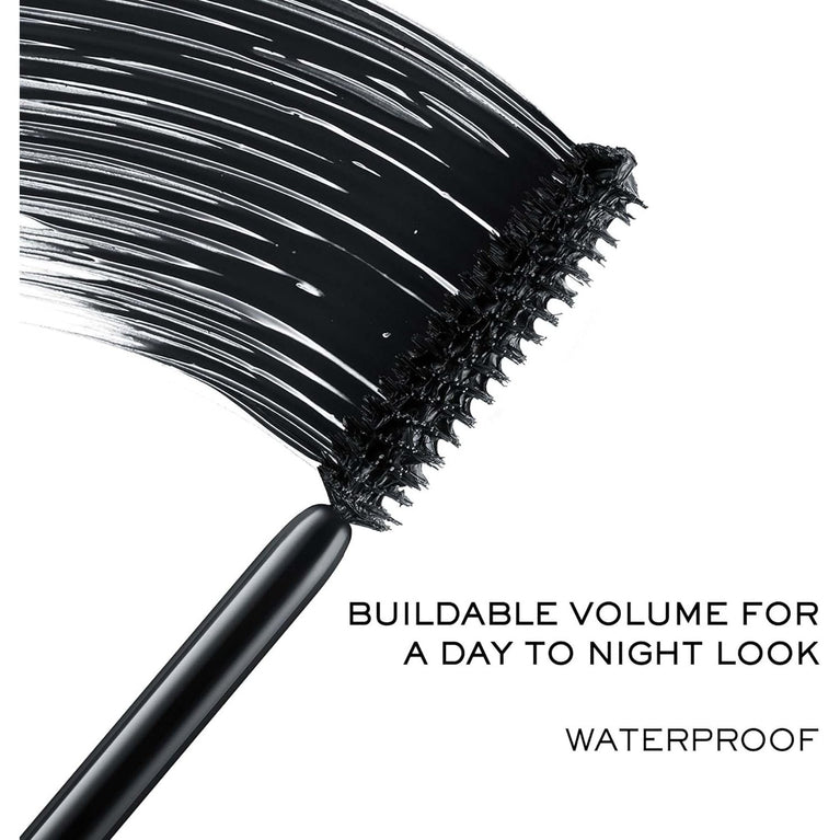 Lancôme Paris Hypnôse Noir Hypnotic Waterproof Mascara, Custom Volume Wear, 6ml 0.20 FL. OZ., Paired with Bronzing Powder Bronzer
