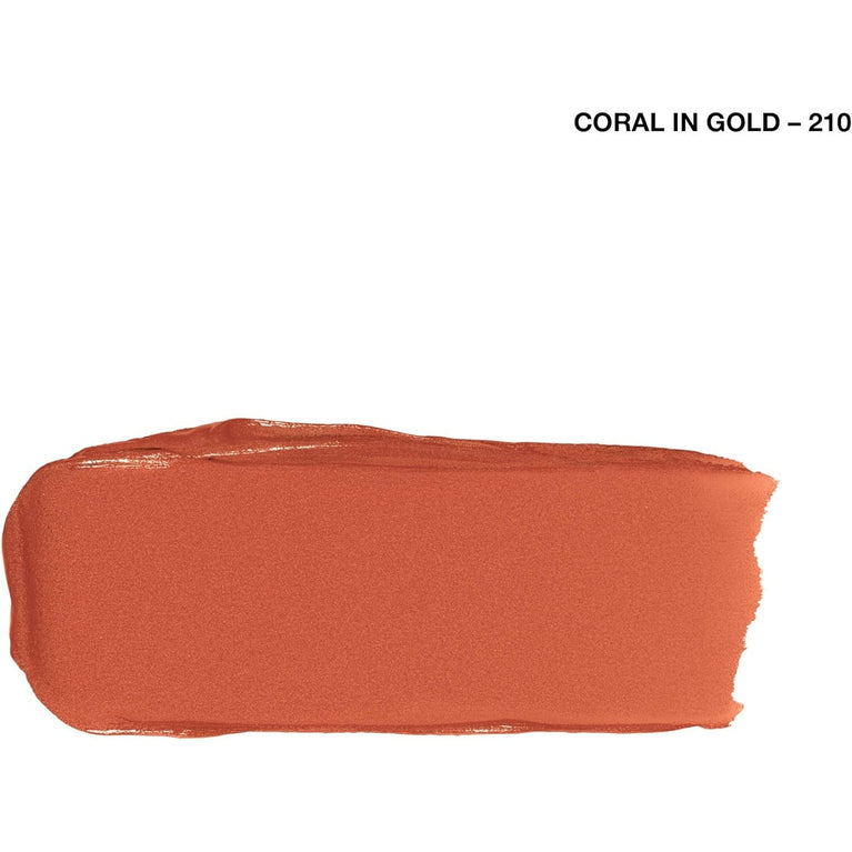 Rimmel London Coral in Gold Long-Lasting Lipstick, 210, with Colour Protect Technology, 4g