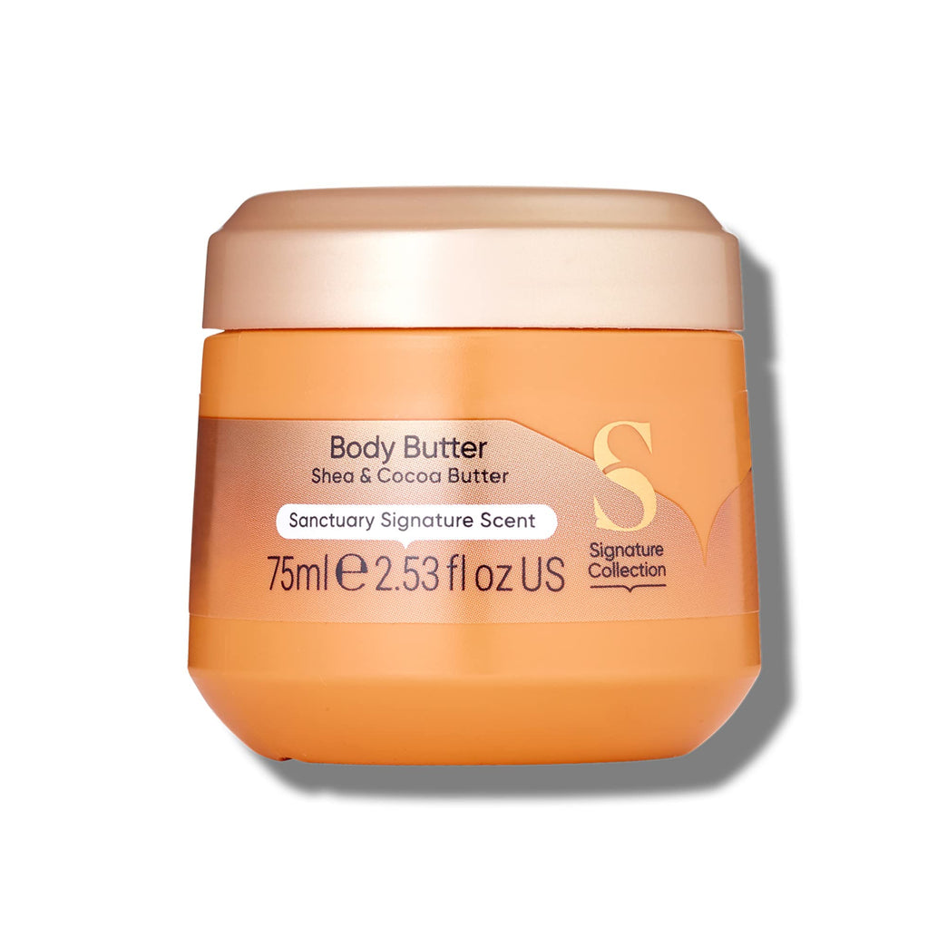 Sanctuary Spa Travel Size Body Butter with Shea Butter - 75ml