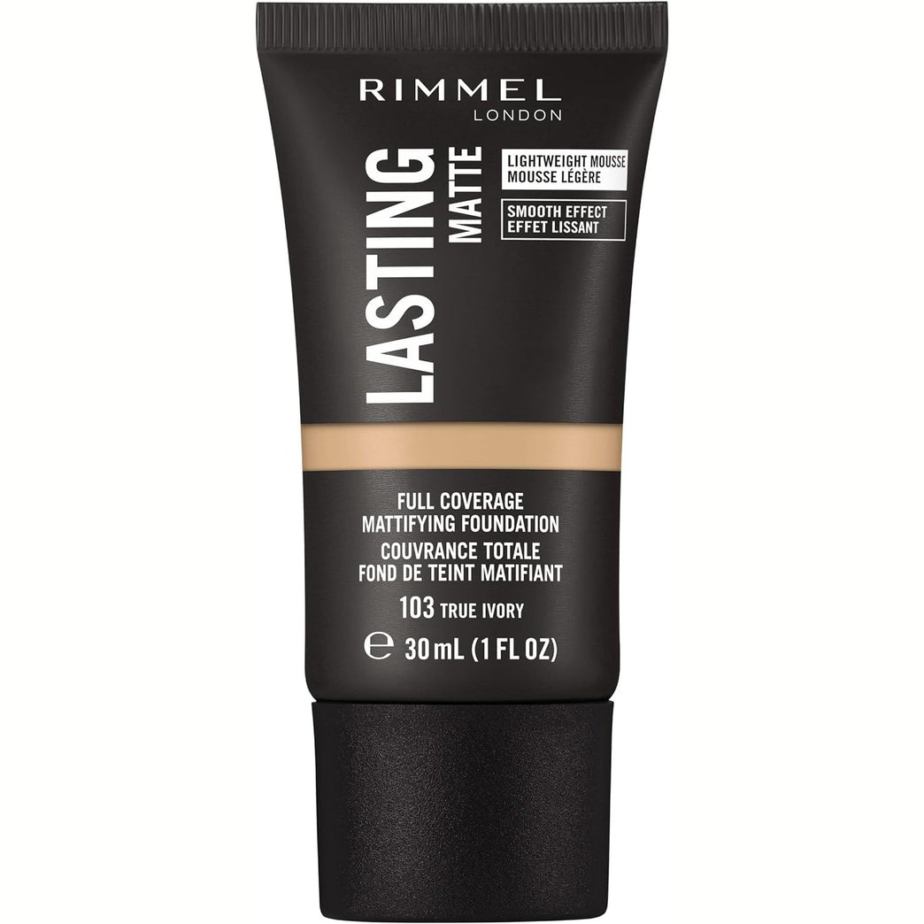 Rimmel Lasting Matte Full Coverage Foundation - Soft Beige