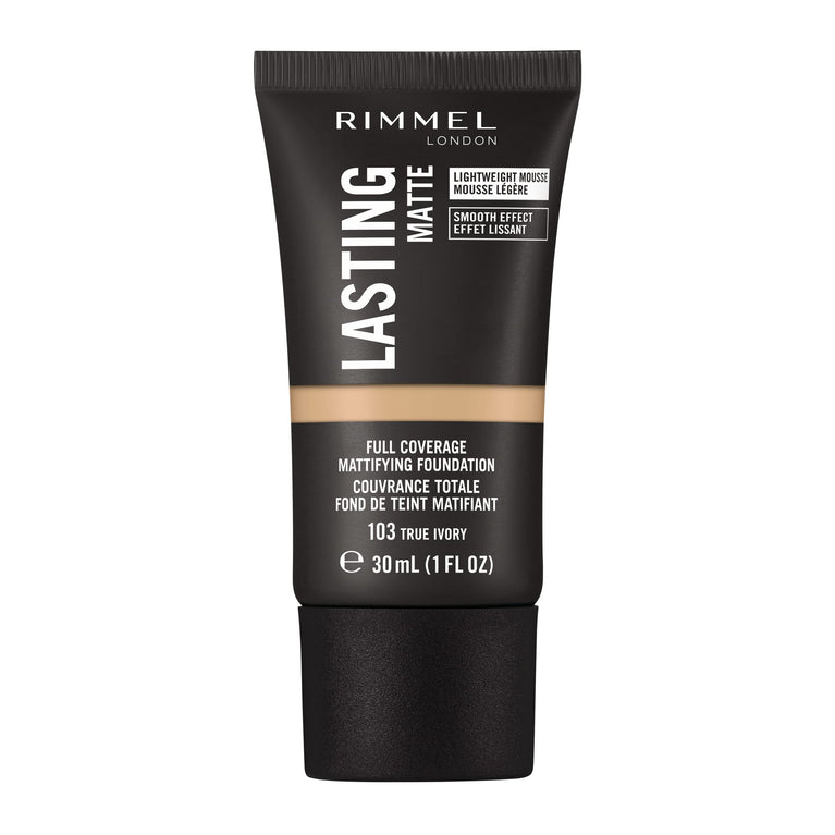 Rimmel Soft Beige Full Coverage Foundation with Lasting Matte Finish