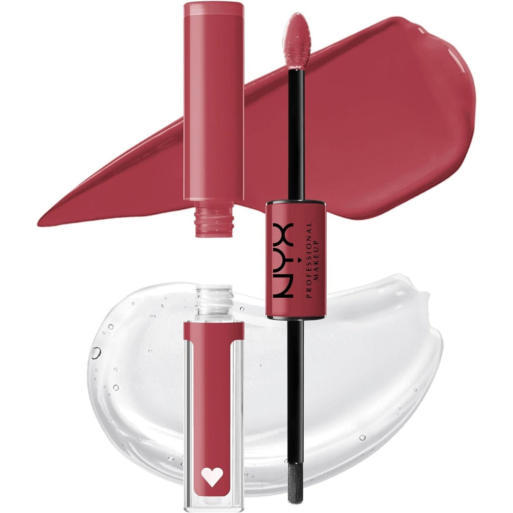 NYX Professional Makeup Shine Loud Lip Gloss, Movie Maker 29, High Pigment, Ultra-Glassy Finish, Long-Lasting, Transfer-Proof, Vegan Formula