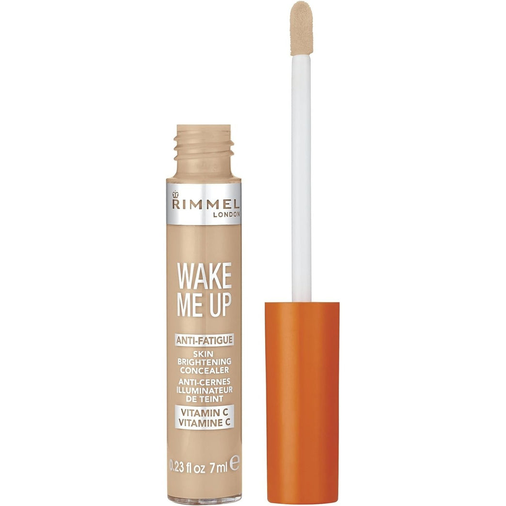 The Rimmel London Wake Me Up Medium Coverage Liquid Concealer, 1 Ivory, 7ml