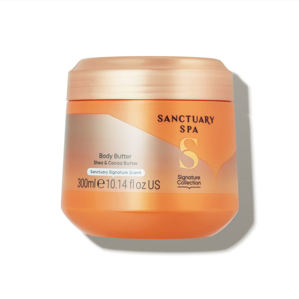 Luxurious Sanctuary Spa Body Butter - Cocoa & Shea Moisturiser (300ml)