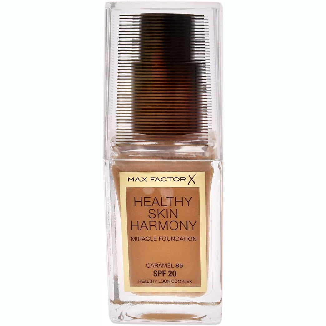 Max Factor Healthy Skin Harmony Foundation, SPF 20, 85 Caramel, 30 ml