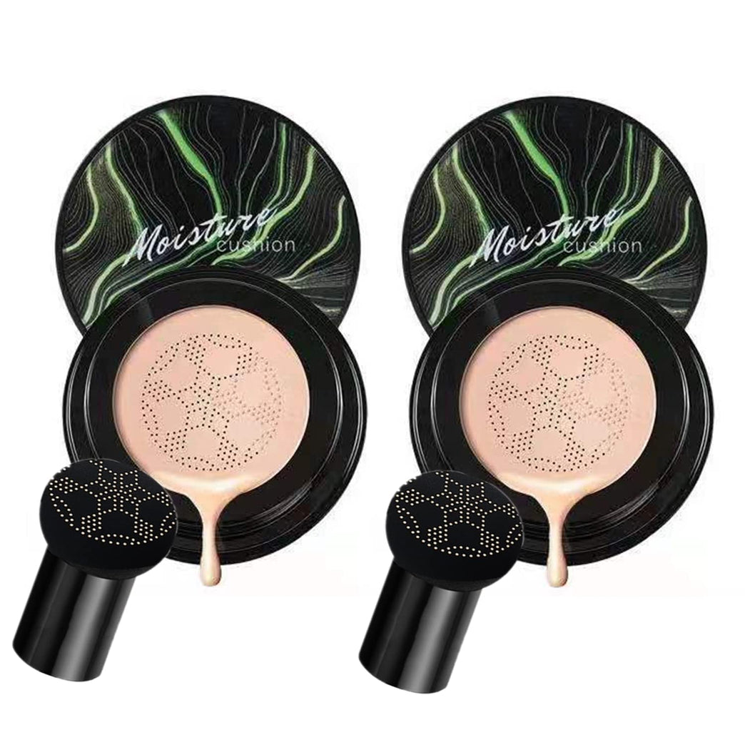 Natural Moisturizing Mushroom Head CC Cream Set for Flawless Coverage