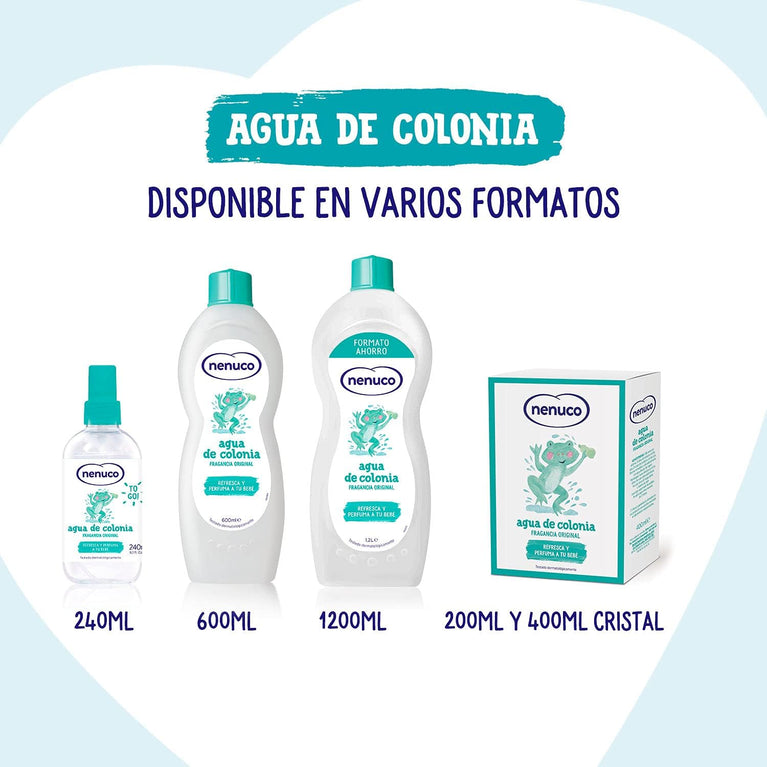Refreshing and Versatile Nenuco Eau de Cologne