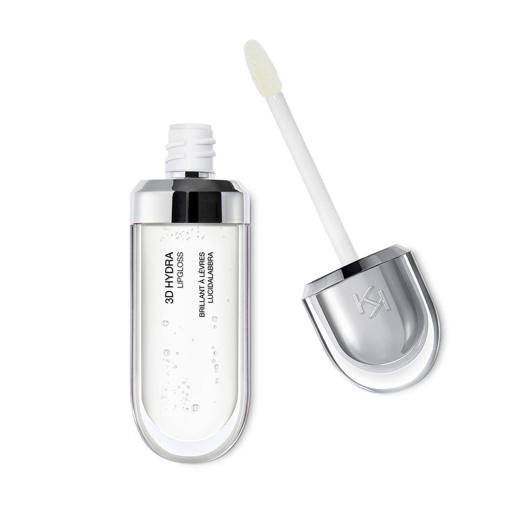 KIKO Milano Long-Lasting 3D Hydra Lipgloss 01 | Non-Sticky Texture for Radiant, Plumped Lips