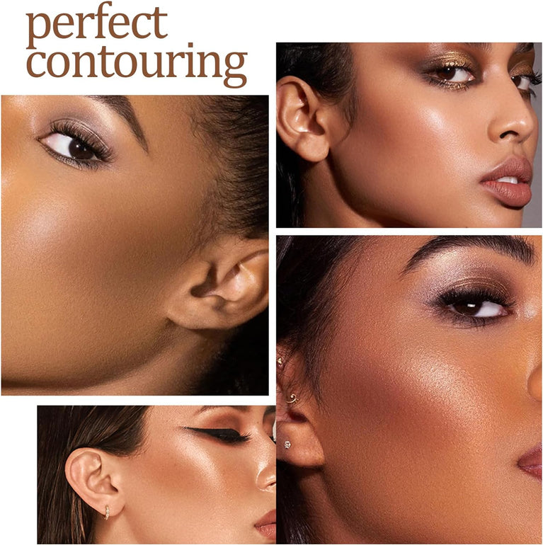 Silky Matte Cream Contour Stick in Caramel Tan