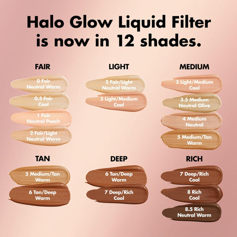 Halo Radiant Skin Enhancer: Hyaluronic Acid Infusion, Vegan, Cruelty-Free, Shade 2 Fair-Light