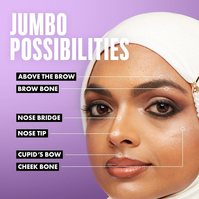 NYX Professional Radiant Glow Jumbo Highlighter Stick in Vanilla Ice Cream Hue