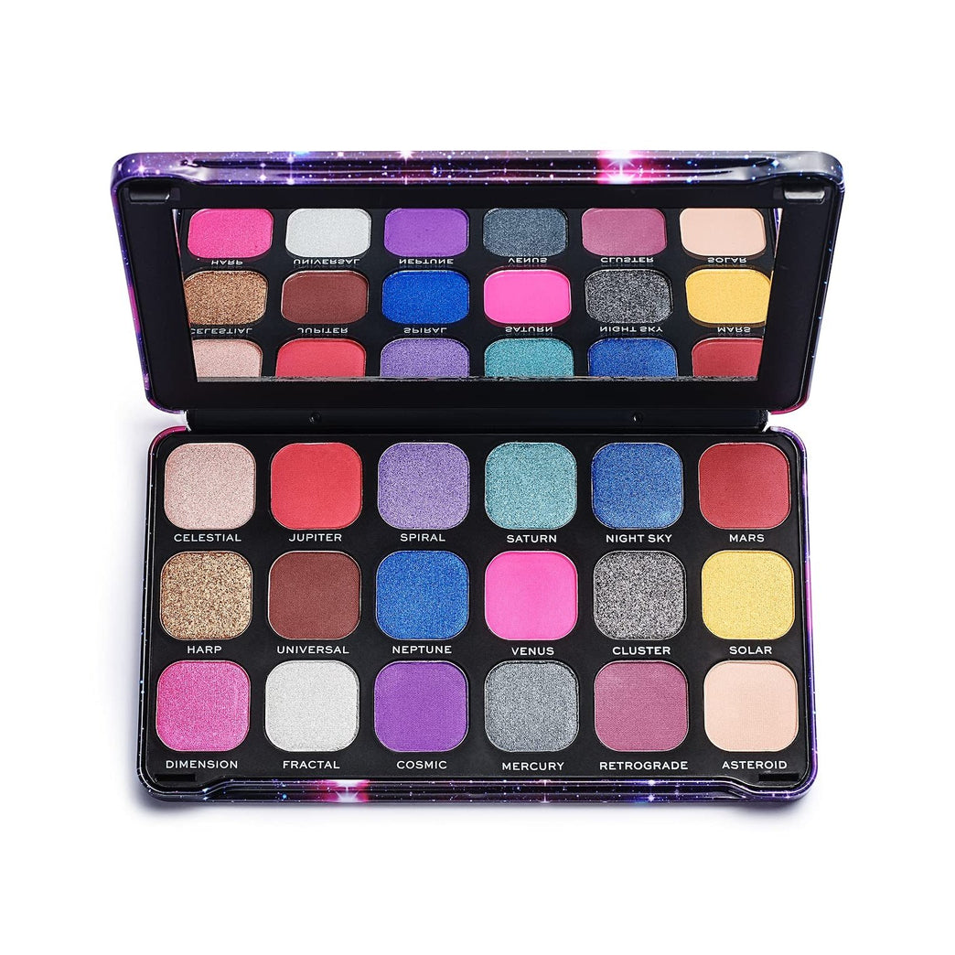 Revolution Beauty London Forever Flawless Constellation Eyeshadow Palette with 18 Vibrant Shades, 19.8g
