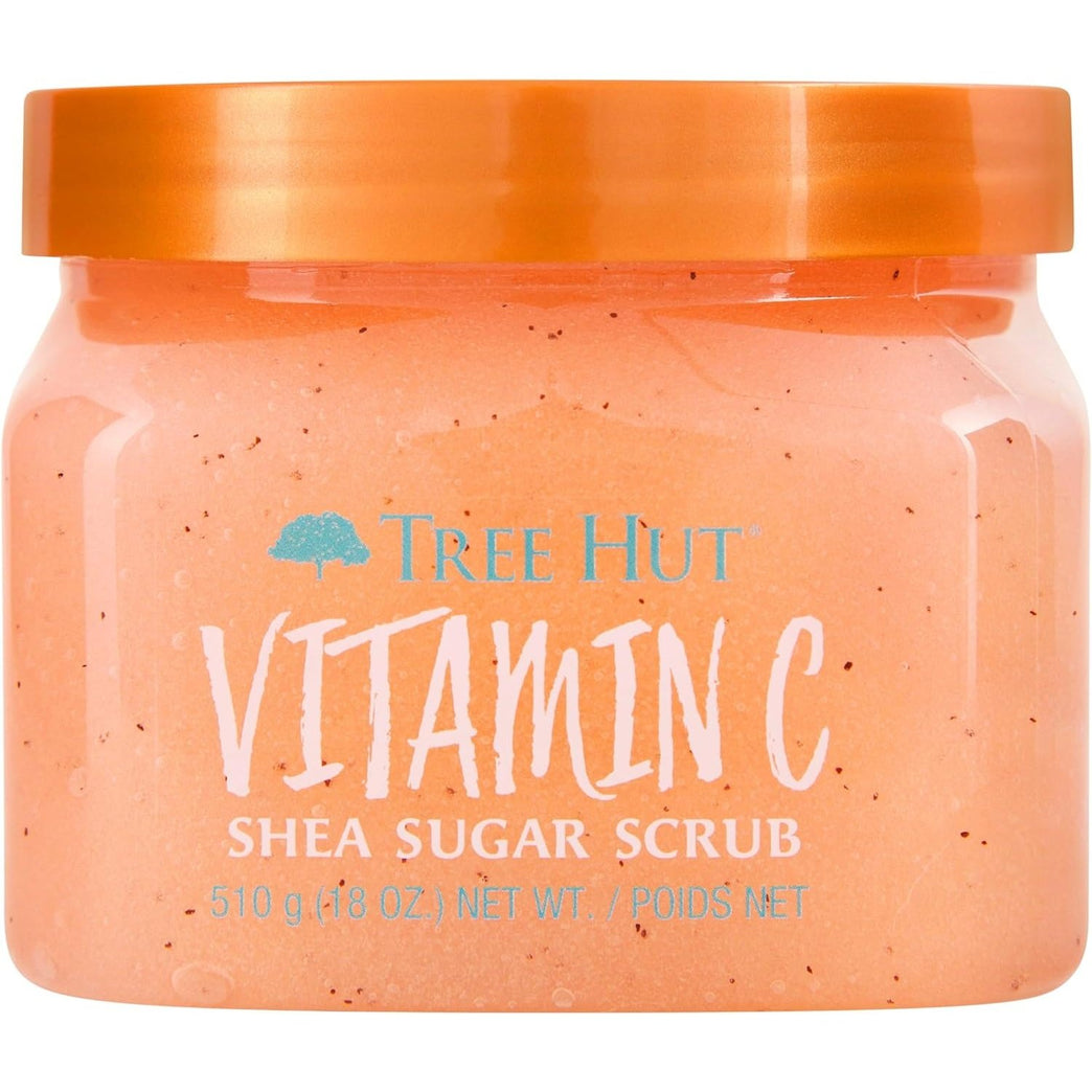 Tree Hut Shea Sugar Scrub with Vitamin C - Ultra Hydrating & Exfoliating 18oz