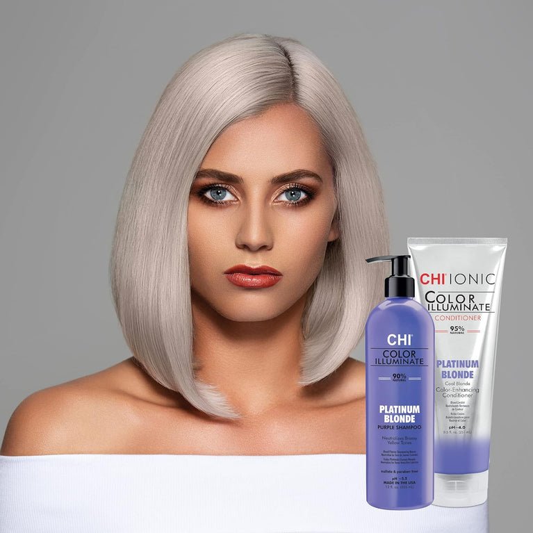 CHI Violet Platinum Blonde Color Enhancing Conditioner, 251 ml