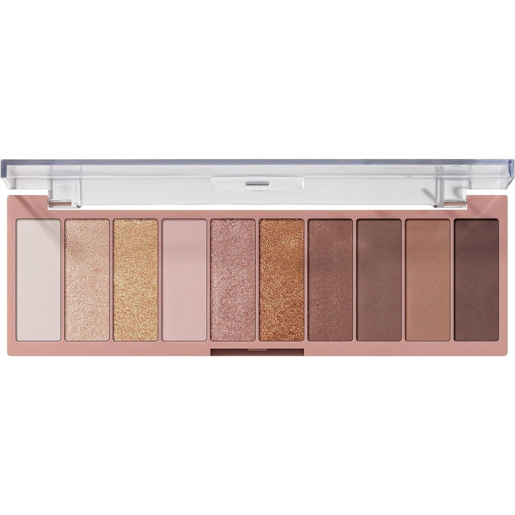 e.l.f. Ultimate Neutral Eyeshadow Collection, Ten Highly-Pigmented Shades, Smooth & Blendable, Vegan, Cruelty-free, Need It Nude Edition (Packaging May Vary)
