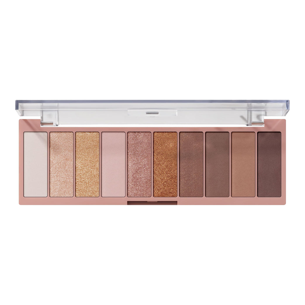 e.l.f. Ultimate Neutral Eyeshadow Collection, Ten Highly-Pigmented Shades, Smooth & Blendable, Vegan, Cruelty-free, Need It Nude Edition (Packaging May Vary)