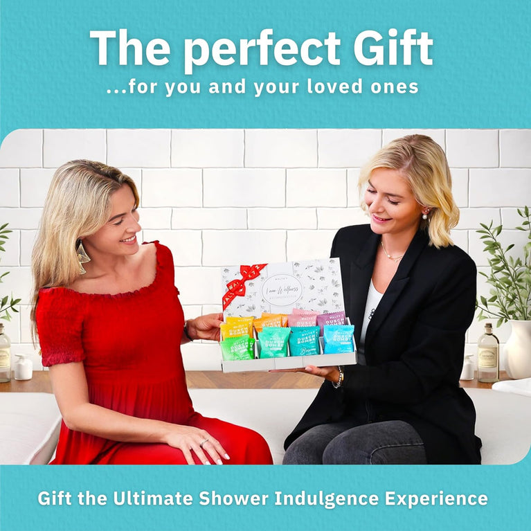 Luxurious Shower Spa Kit: 16-Piece Set with 8 Scents