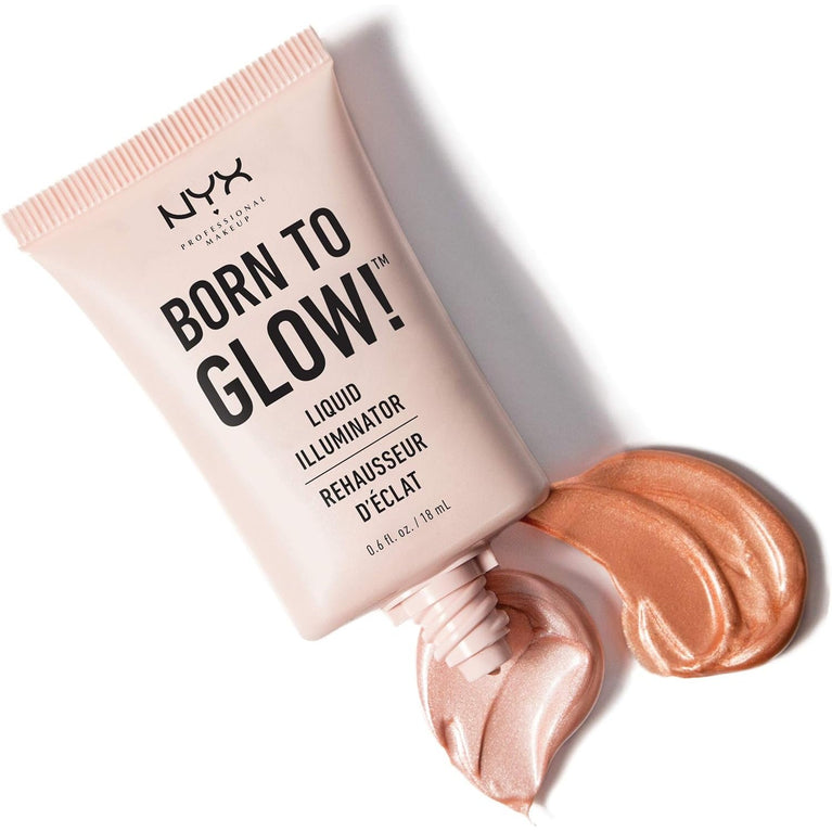 Luminescent Sun Beam Liquid Illuminator and Makeup Highlighter