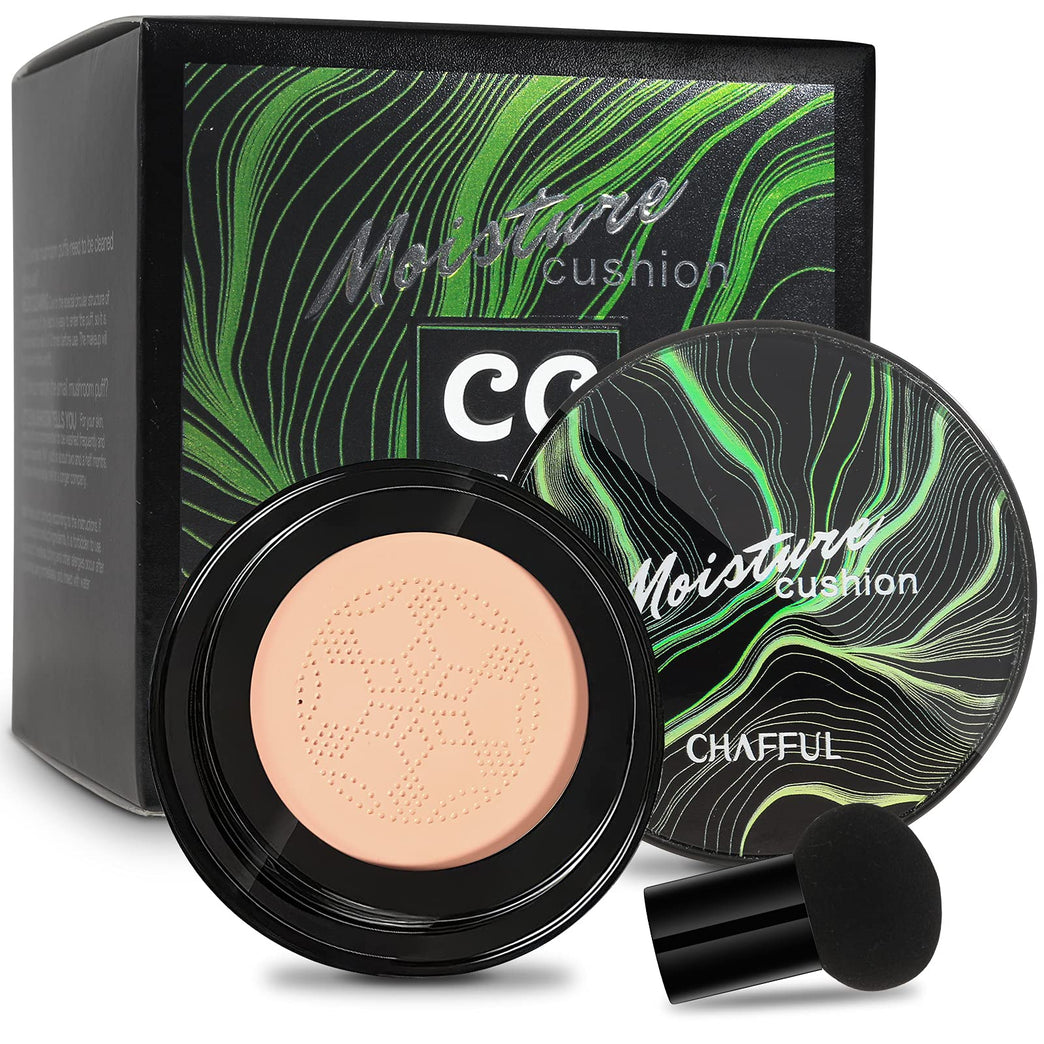 Dewy Mushroom CC Cream with Sponge Applicator